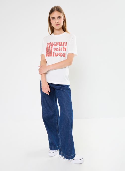 Star T-Shirt (Snow White/Ketchup)