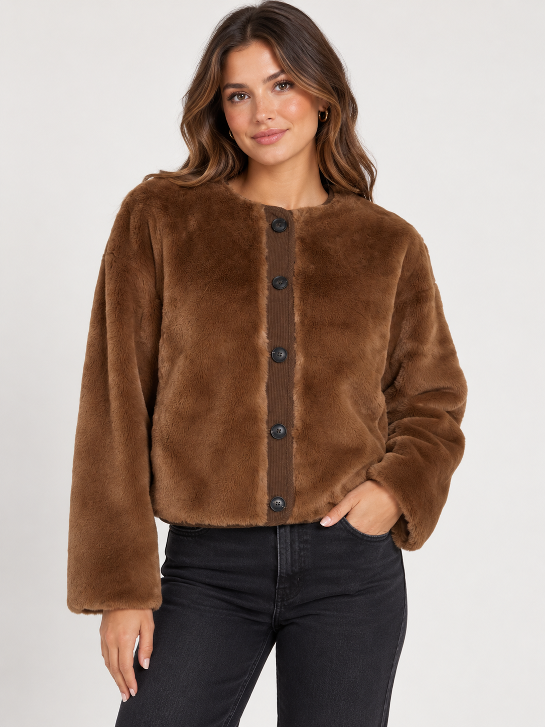Ava Jacket (Nuthatch/Coffee Bean)