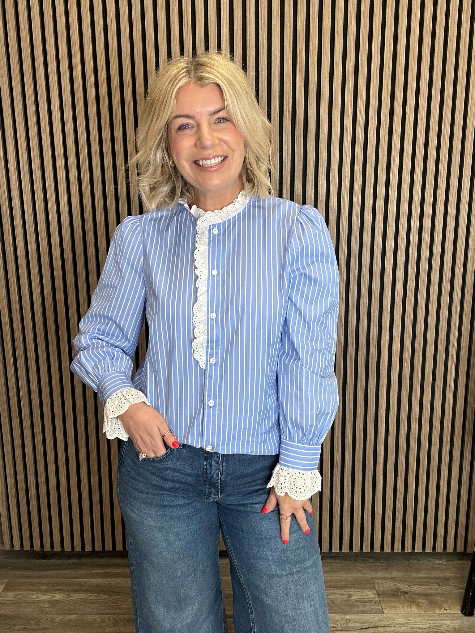 Rayanne Blouse (Blue)