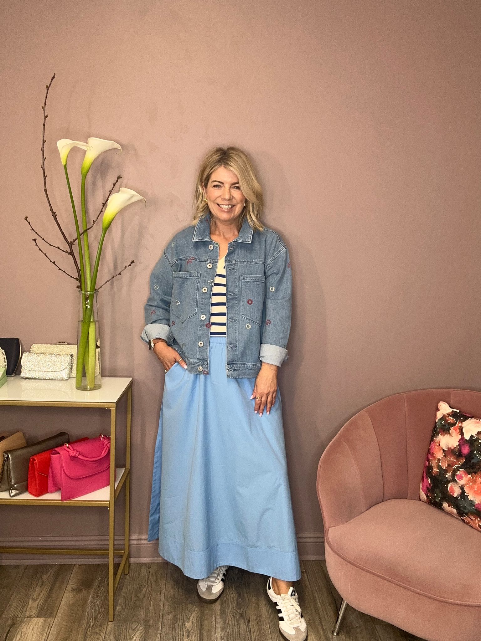 Joules Denim Jacket (Light Blue Washed)