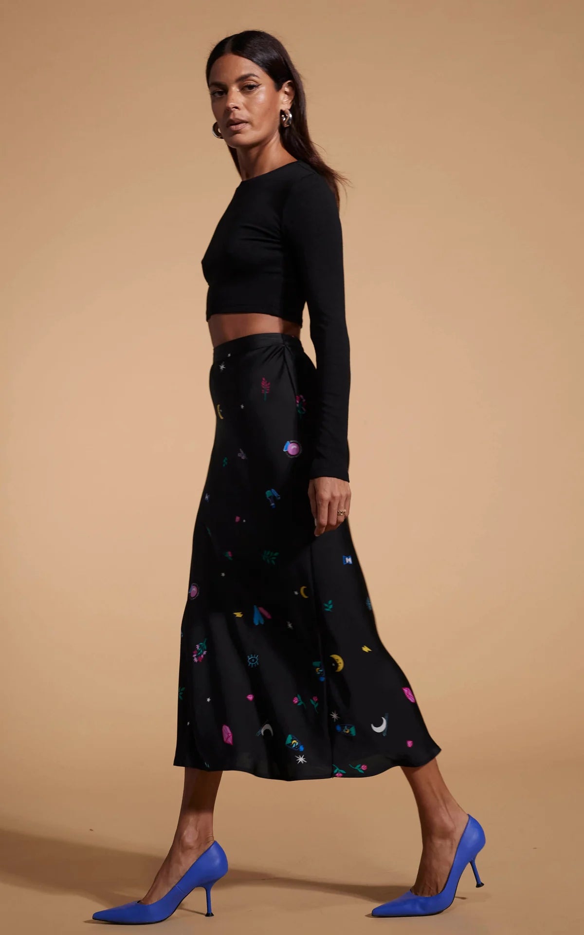 RENZO SKIRT (MYSTIC DITZY)