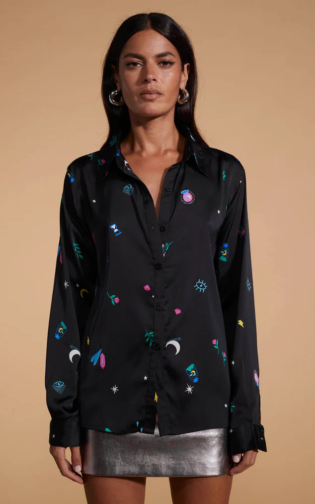 NEVADA SHIRT (MYSTIC DITZY)