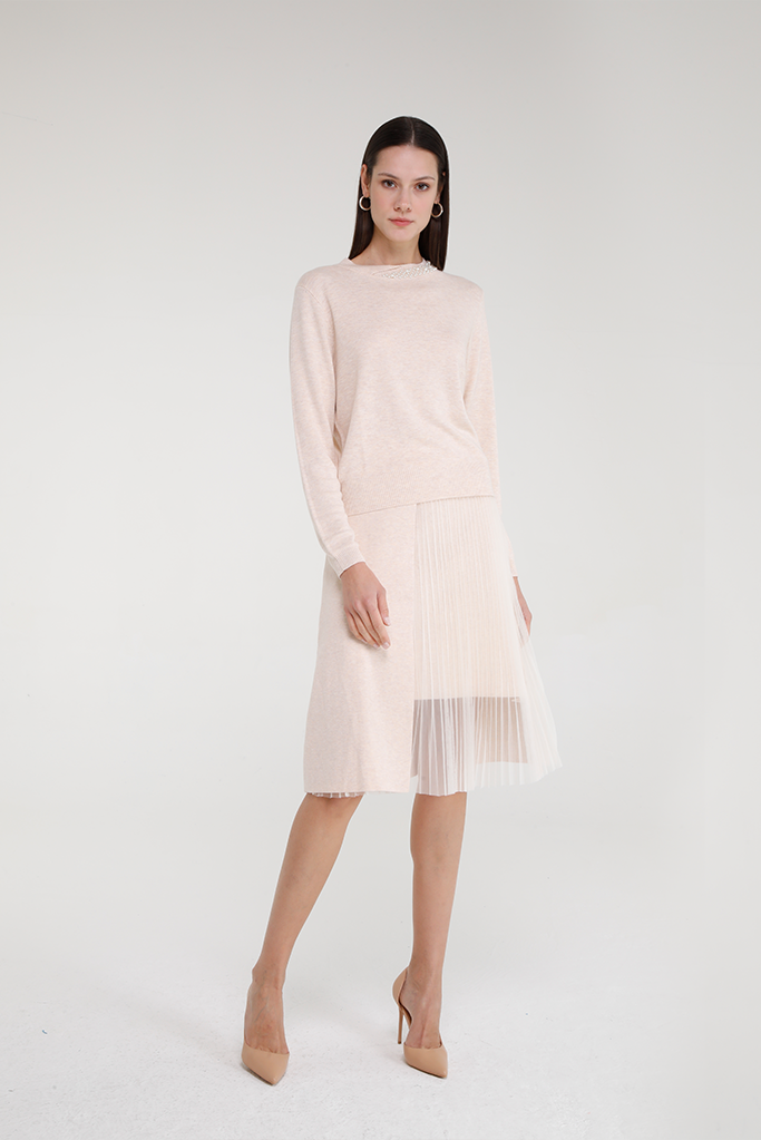 Tulle Skirt (Vanilla Cream)