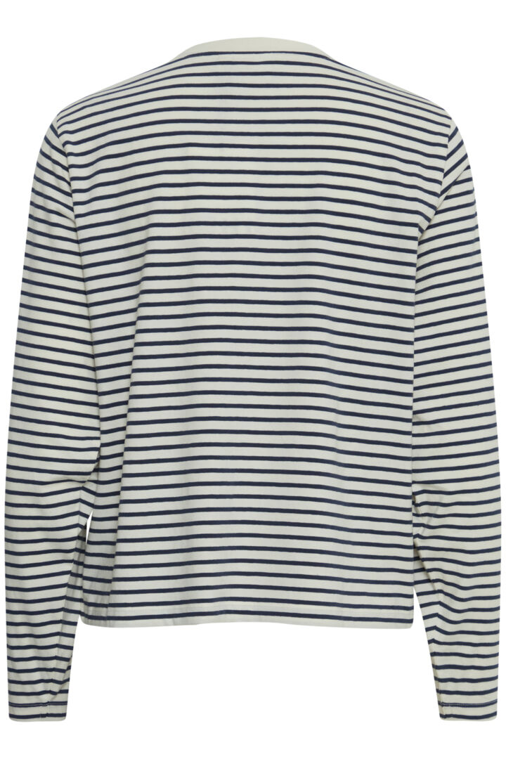 ALMIRA L/S TOP (TOTAL ECLIPSE STRIPE)