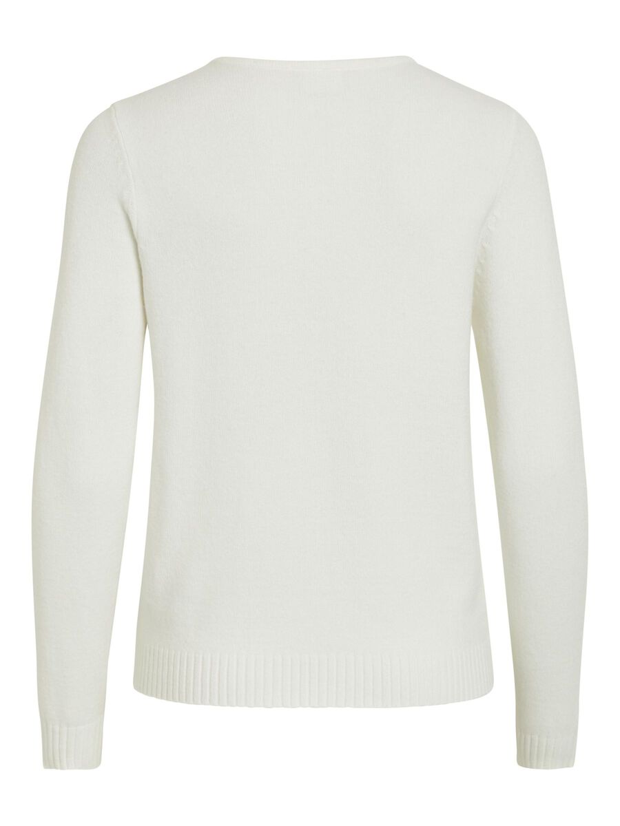 MIELA V-NECK JUMPER (WHITE)