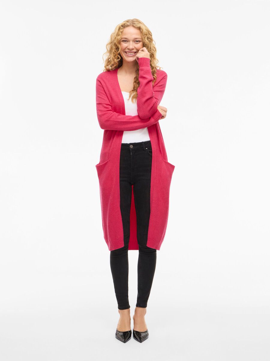 Sian Longline Cardigan (Jazzy/Dark Melange)