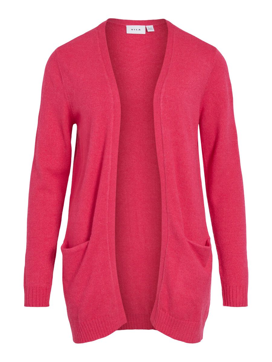 Ashley Open Knit Cardigan (Jazzy/Dark Melange)