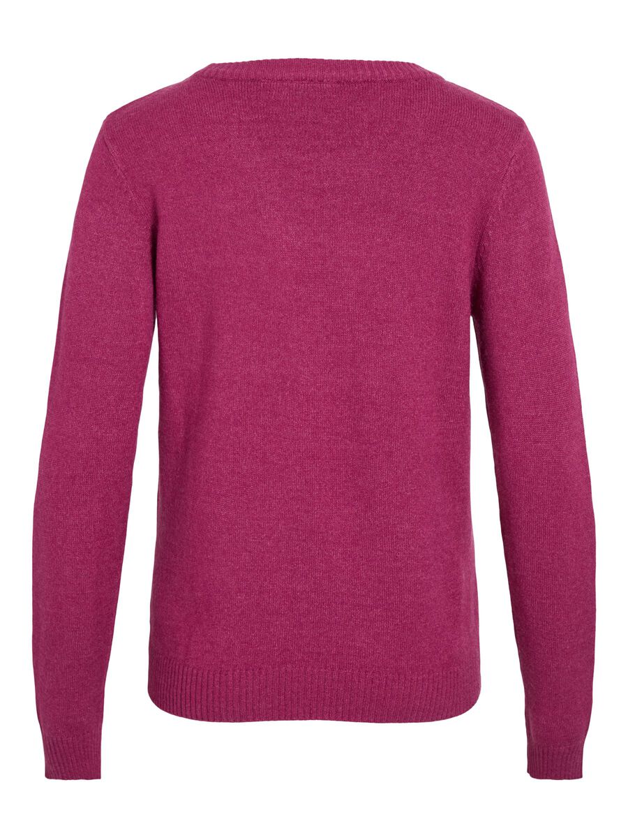 Floria Knitted Jumper (Boysenberry)