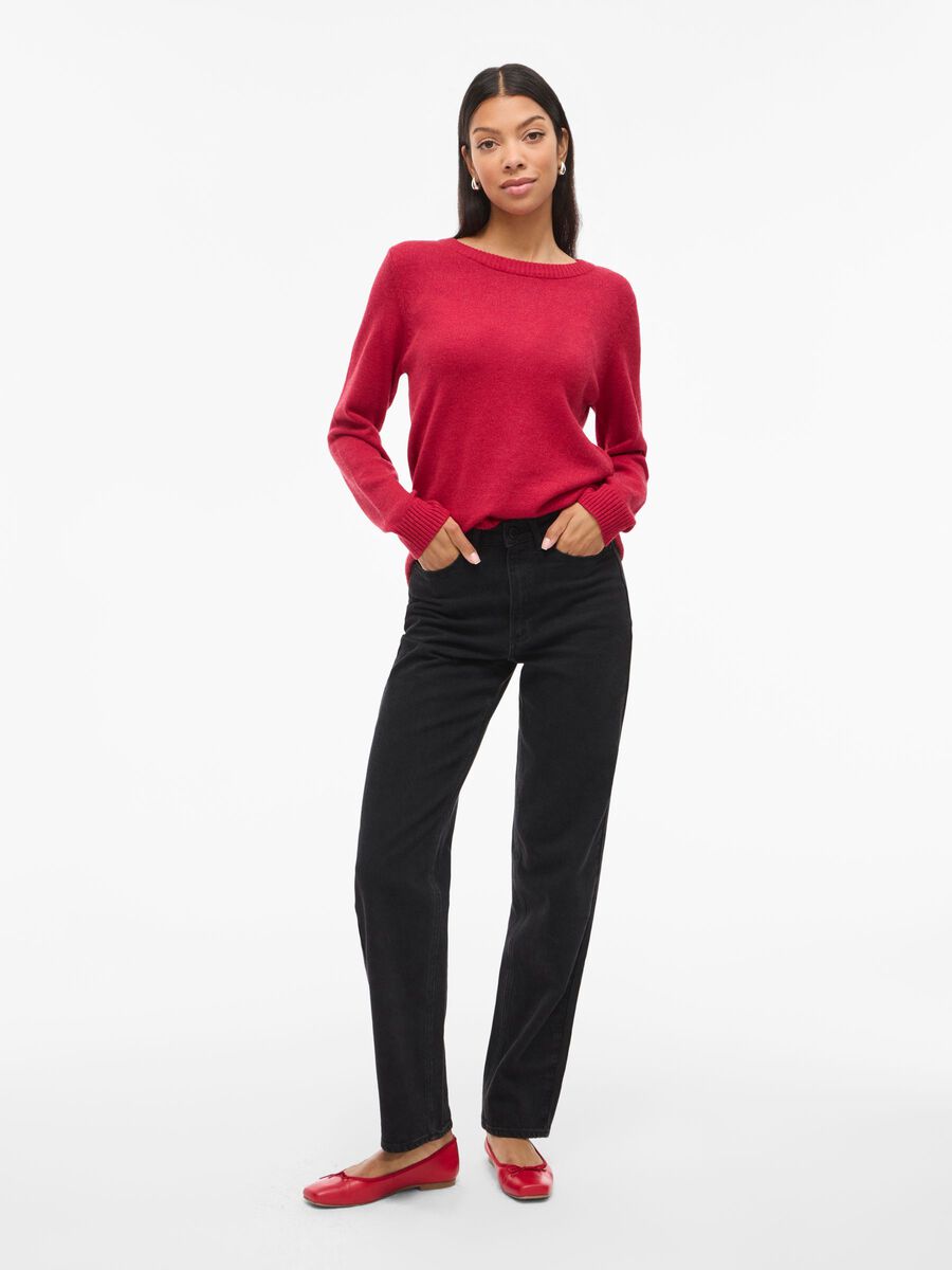 Floria Knitted Jumper (Jester Red)