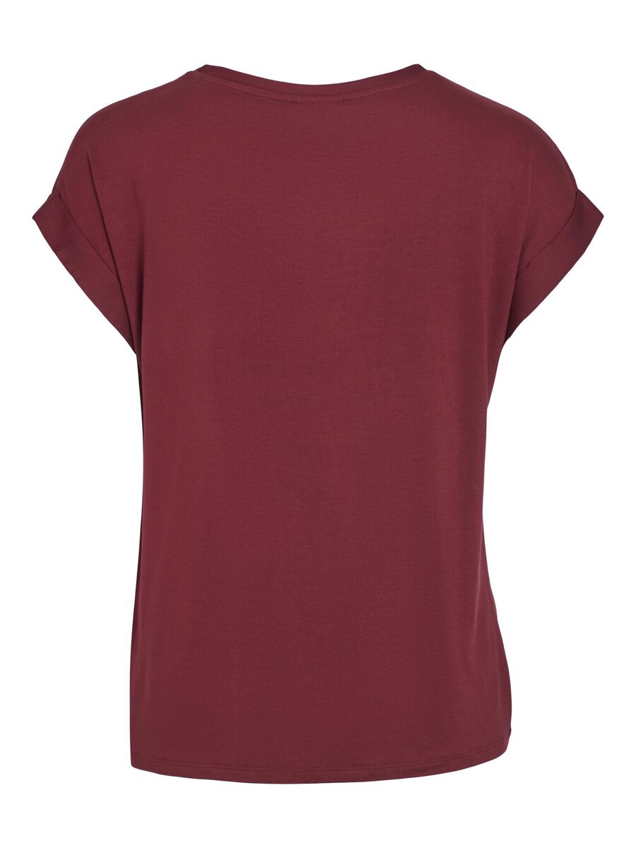 Elle Satin Top (Cabernet)