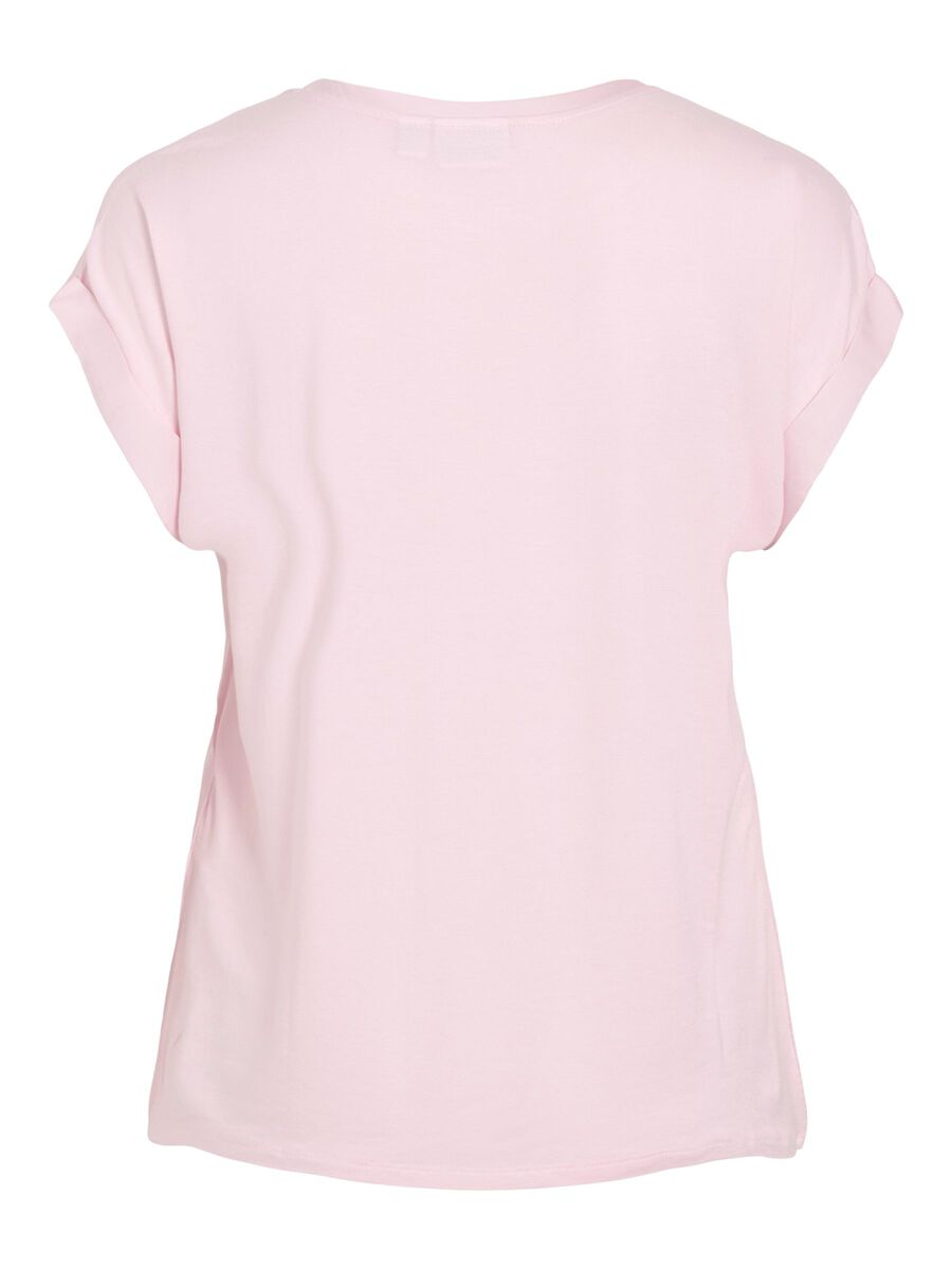Elle Satin Top (Cherry Blossom)
