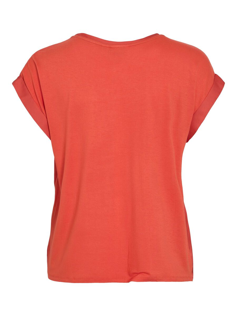 Elle Satin Top (Paprika)