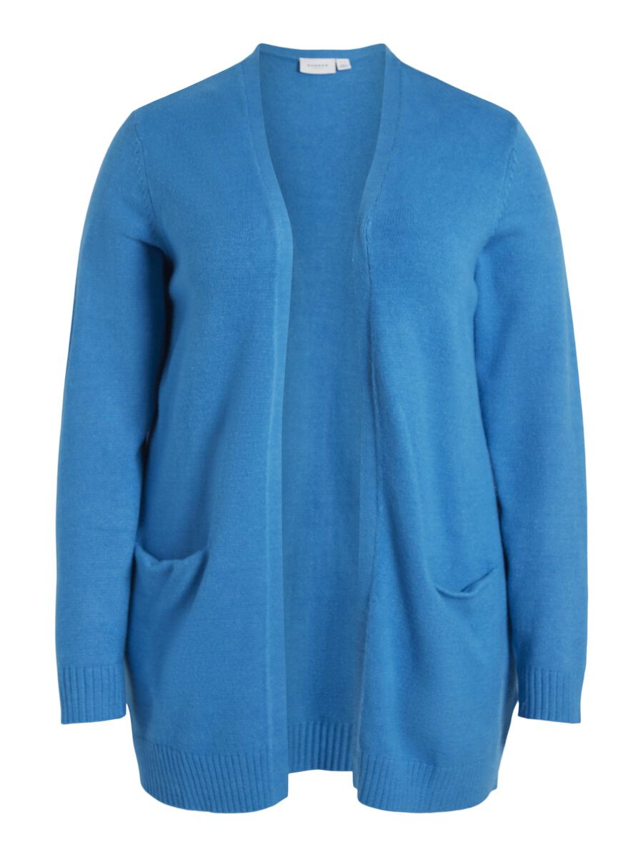 VIRIL OPEN KNIT CARDIGAN (CLOISONNE BLUE)