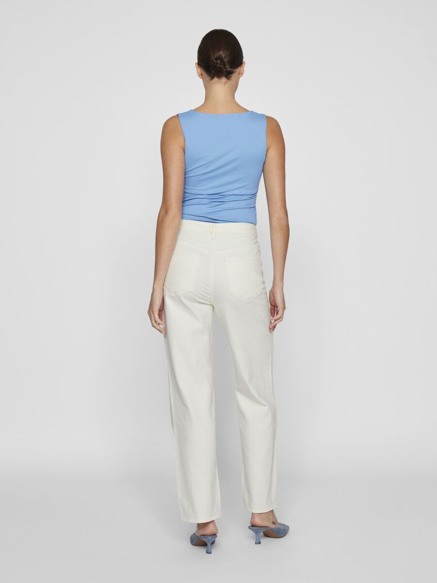 Kelly High Waist Jeans (Cloud Dancer)