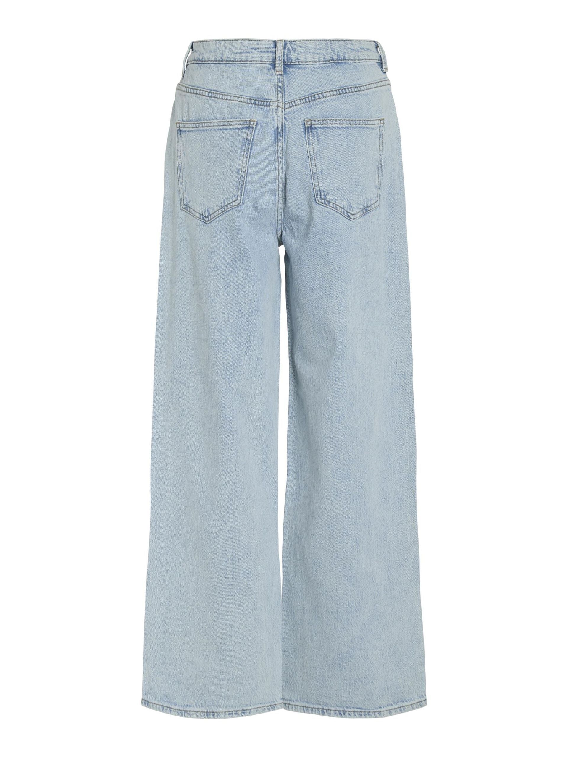 Freya Wide Leg Jeans Regular (Light Blue Denim)