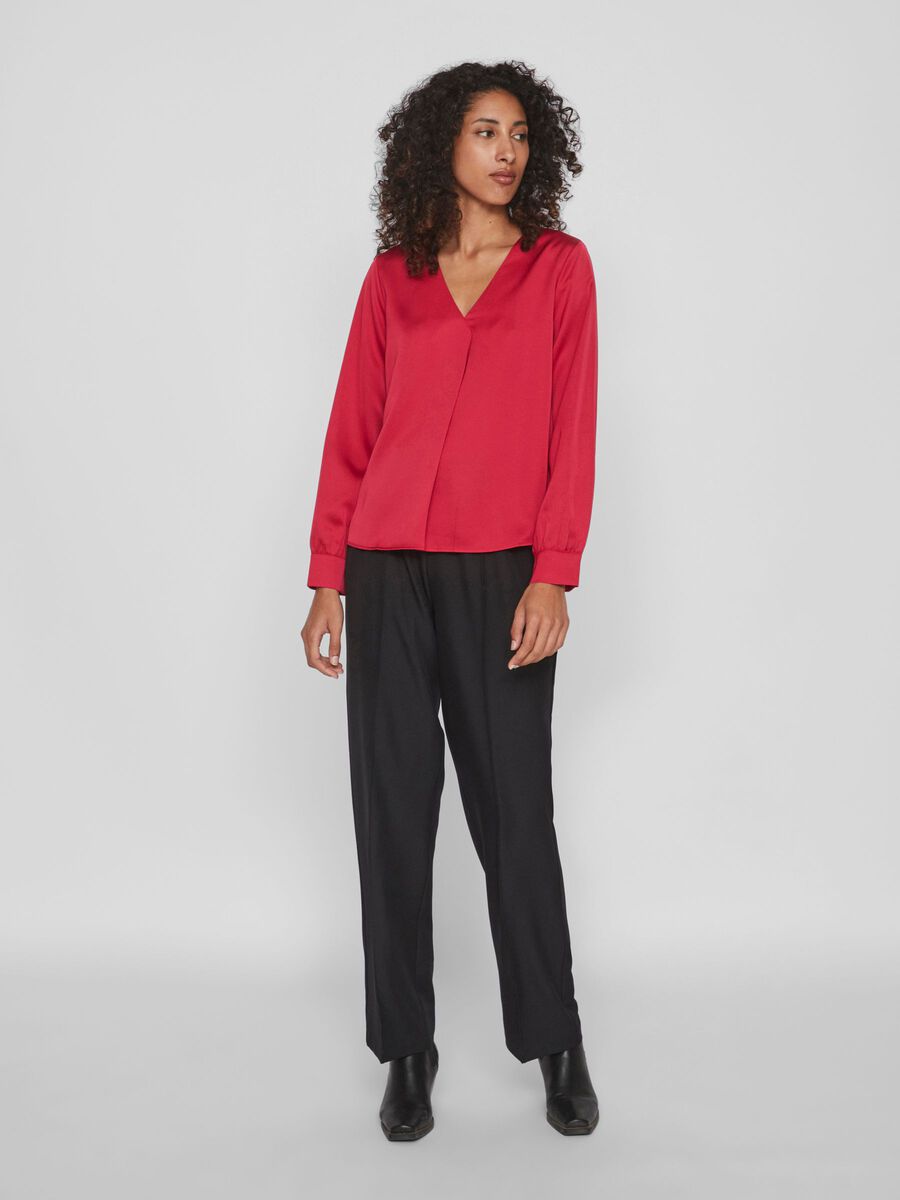 NESSIE V-NECK TOP (LOVE POTION)