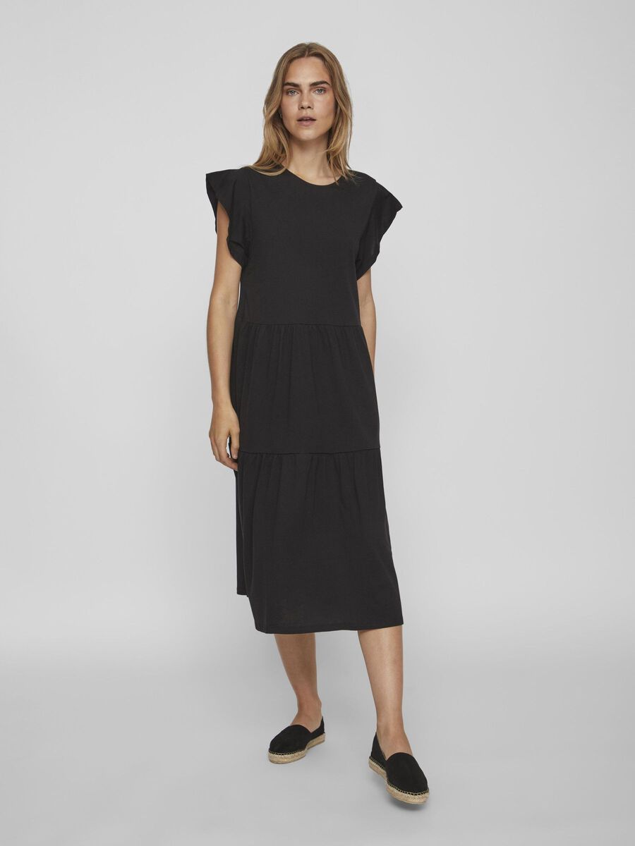 Summer Midi Dress (Black)