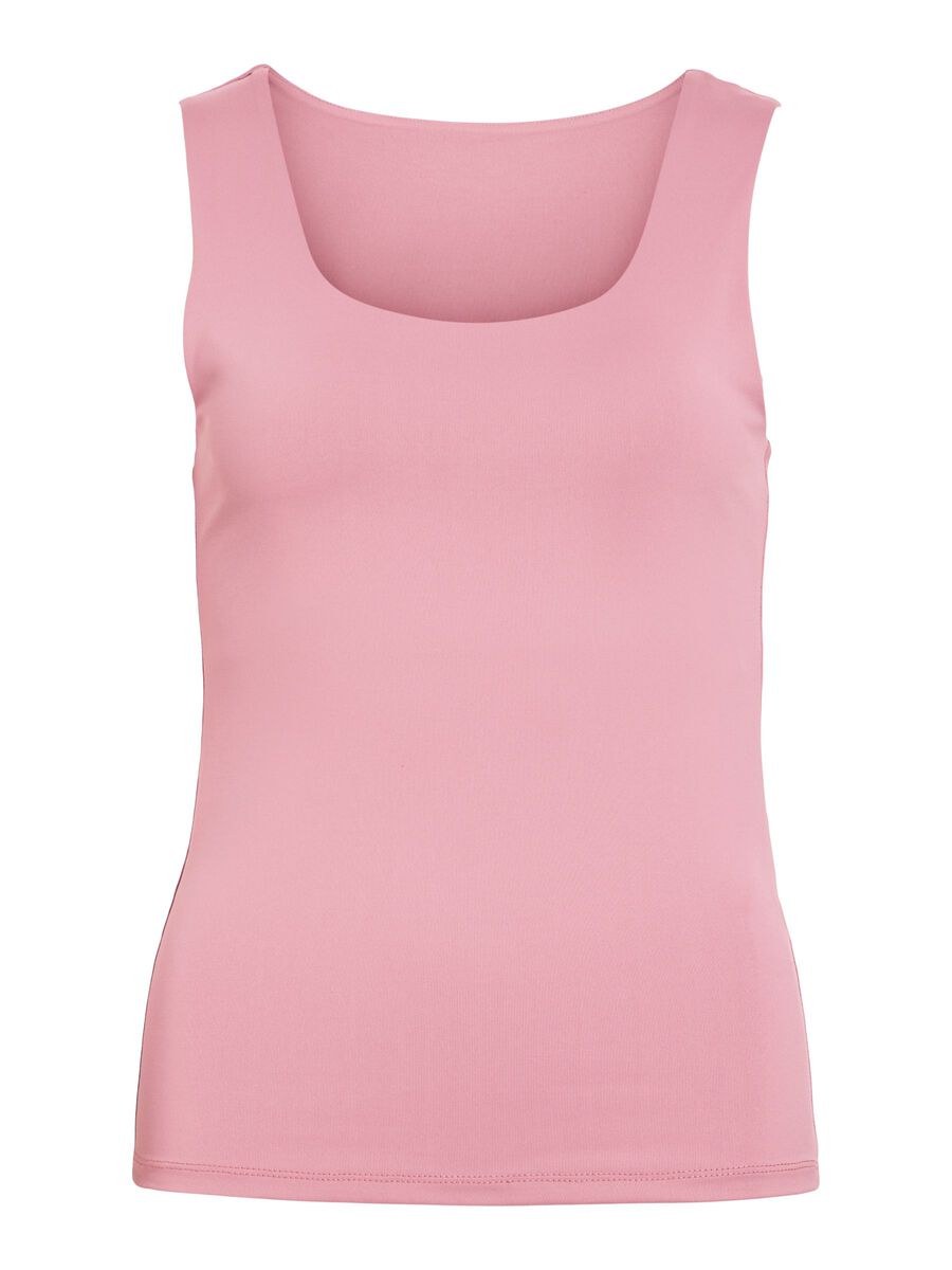 Kennza O-Neck Tank Top (Rose)