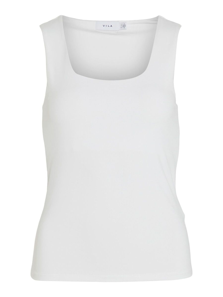 Kennza O-Neck Tank Top (Optical Snow)