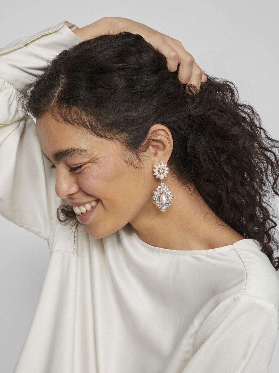 KENNA DROP EARRINGS (GOLD/PEARL)