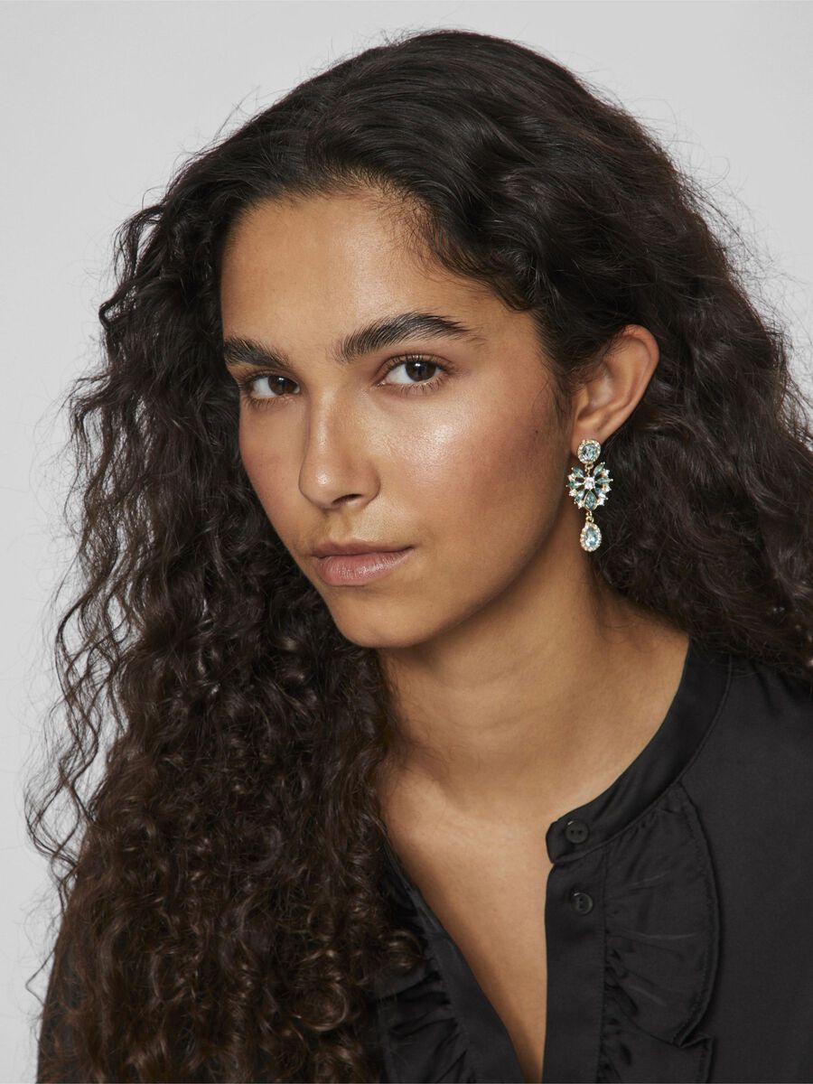 MYRA EARRINGS (GOLD/TURQUOISE)