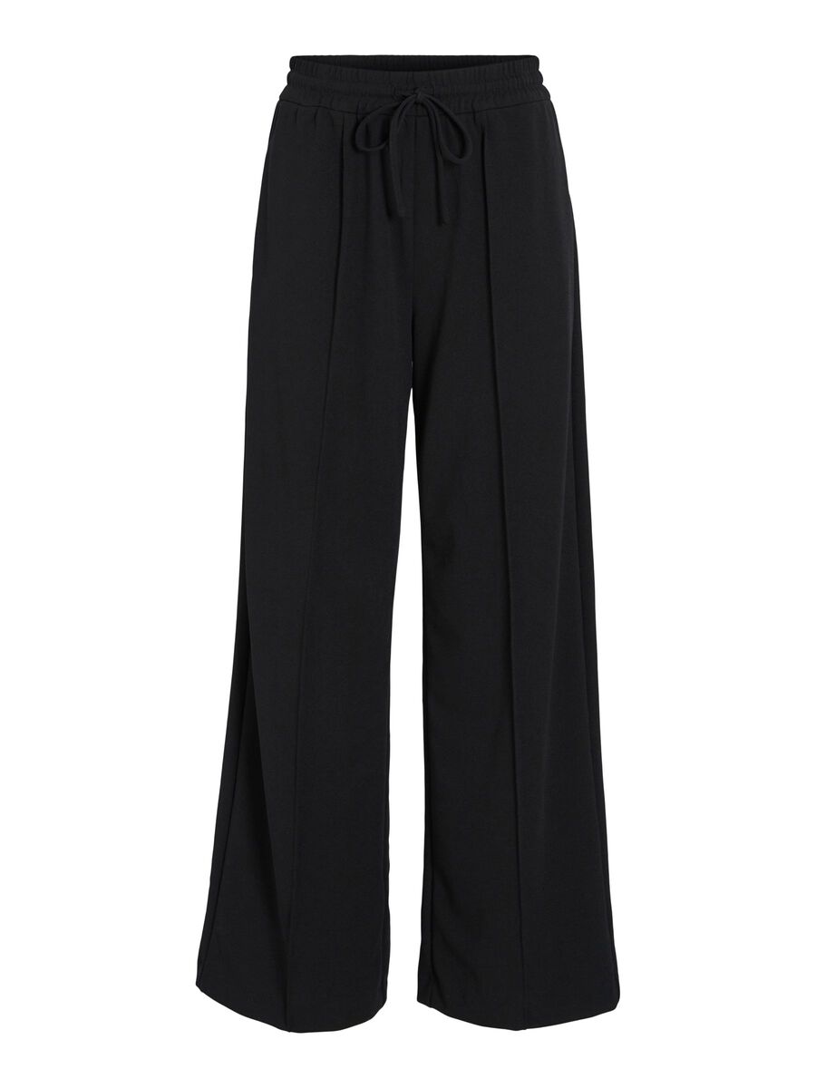 Luna Wide Leg Pants (Black Beauty)