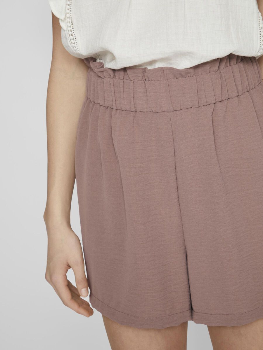 Rella Paperbag Shorts (Mauve)