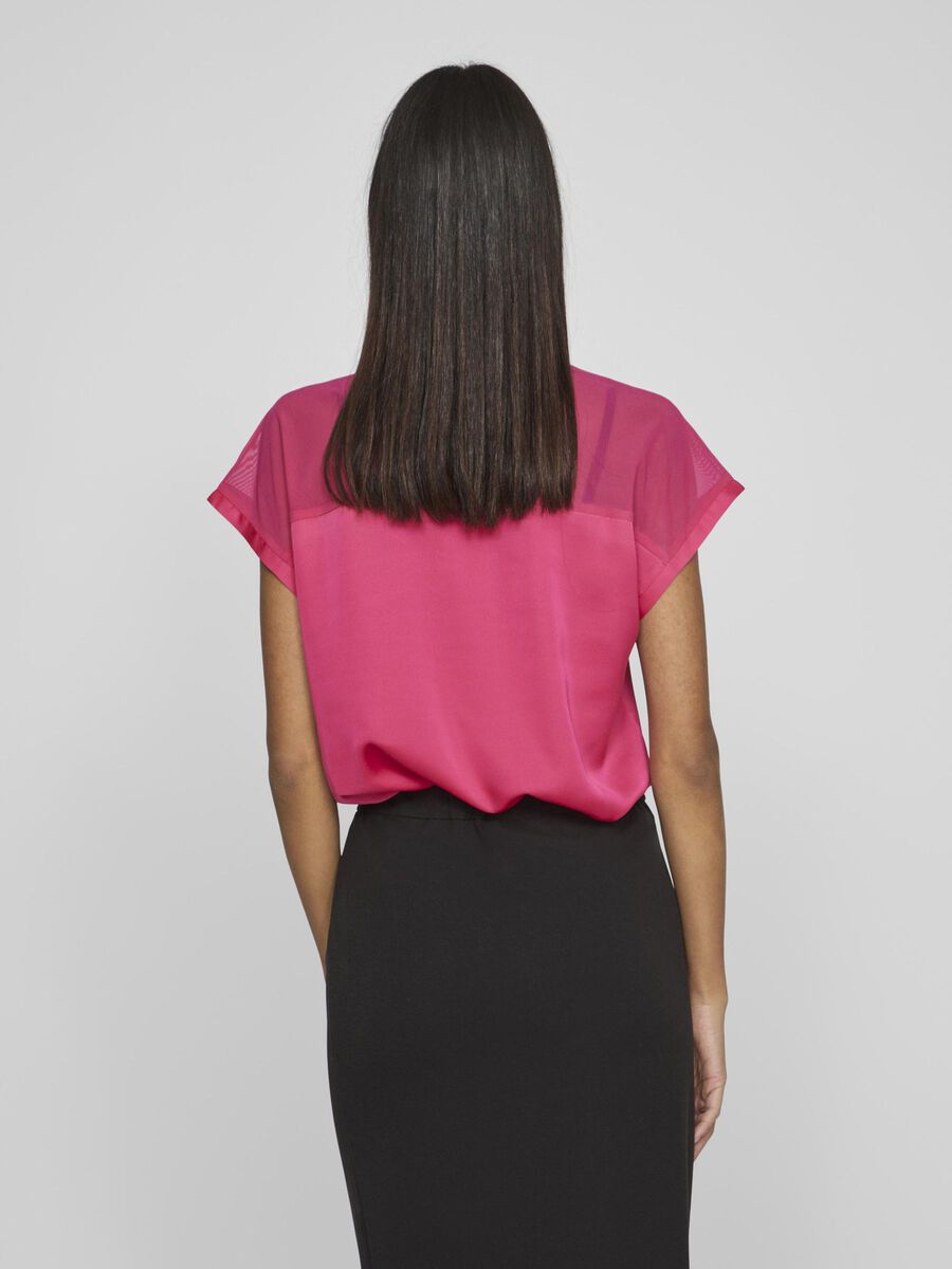 Elle Satin Top (Cabaret)