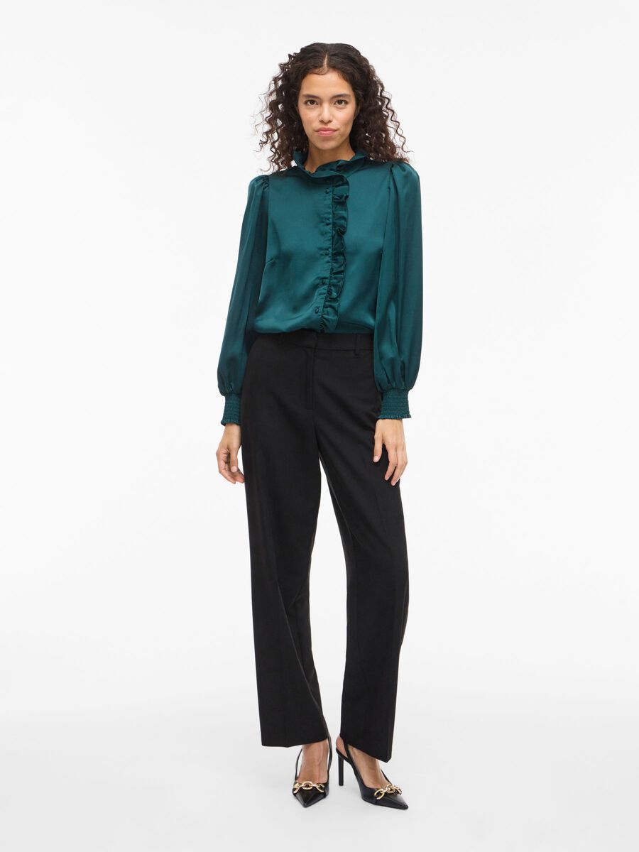 Lydia Frill Shirt (Ponderosa Pine)