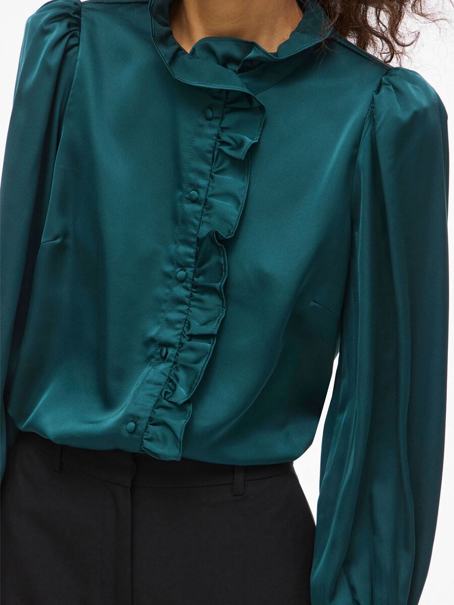 Lydia Frill Shirt (Ponderosa Pine)