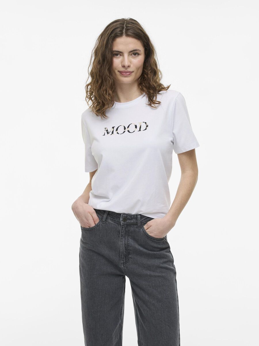 Mood T-Shirt (White/Mood)