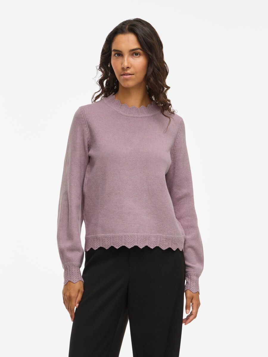 Kola Knit Jumper (Toadstool/ Melange)