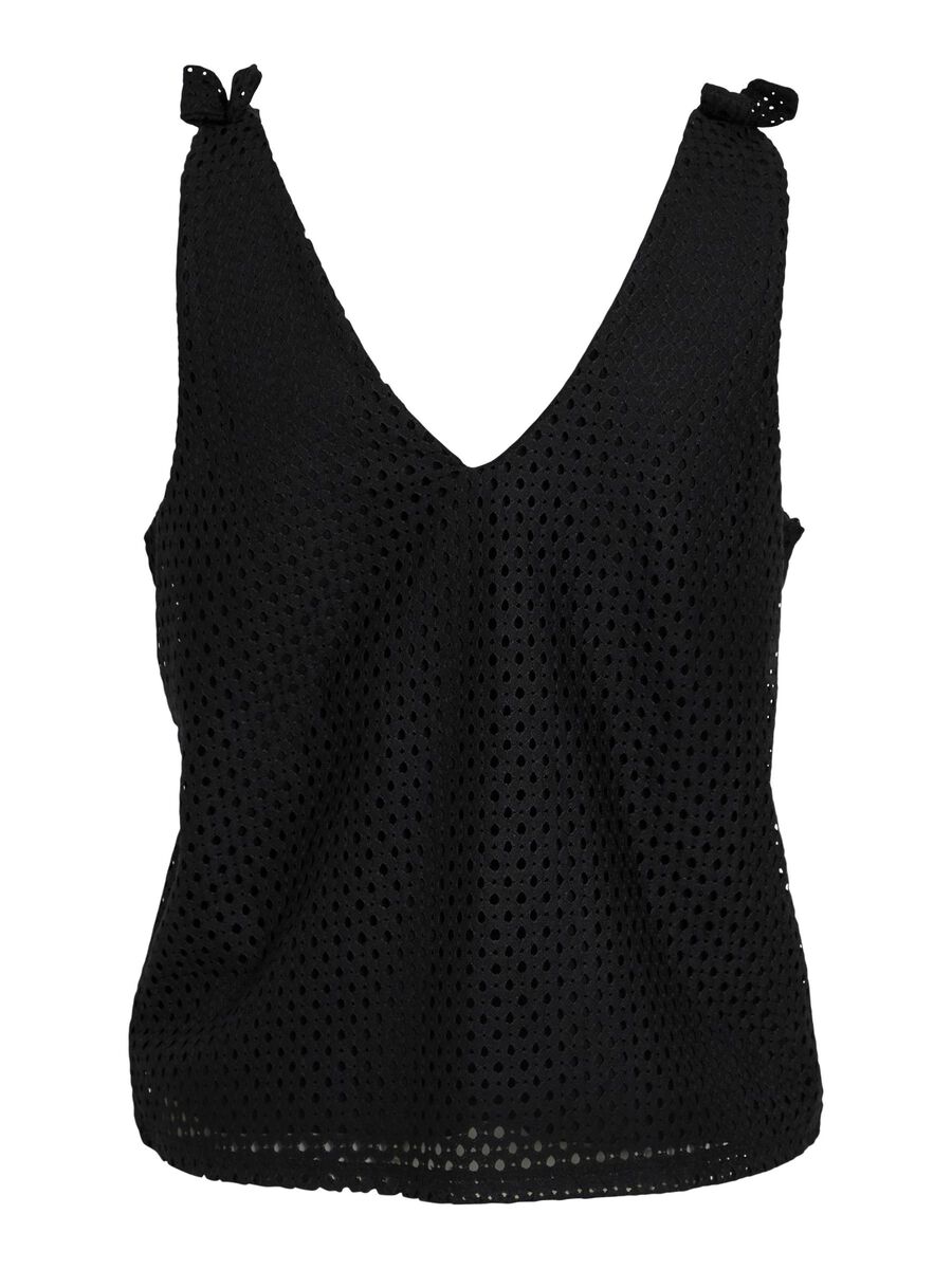 Veronica Sleeveless Top (Black Beauty)