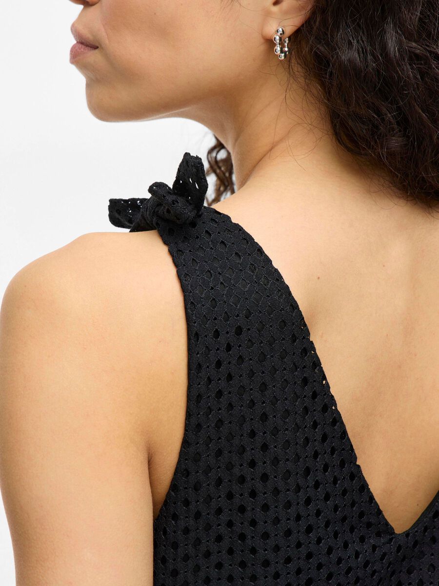 Veronica Sleeveless Top (Black Beauty)