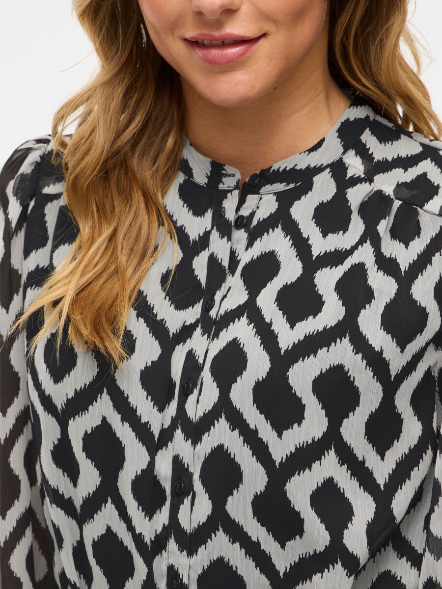 Allie Long Sleeve Mini Dress (Black Beauty/Retro Birch)
