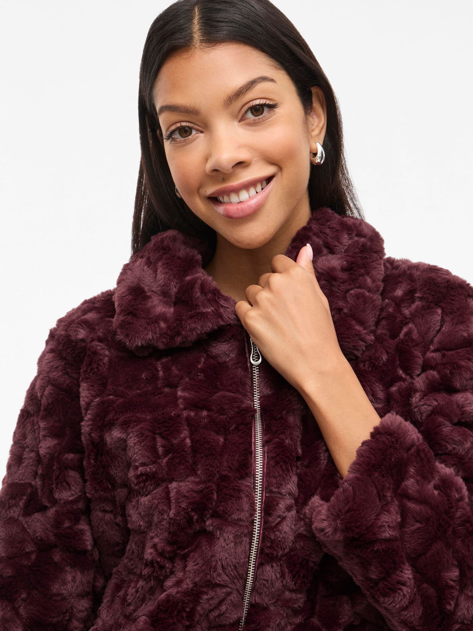 Dorita Faux Fur Jacket (Fig)