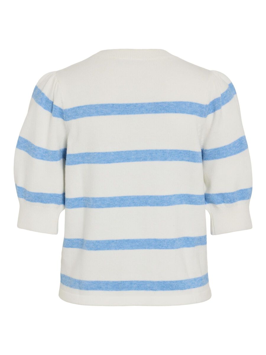 Val Knit Jumper Top (White Alyssum/Blissful)