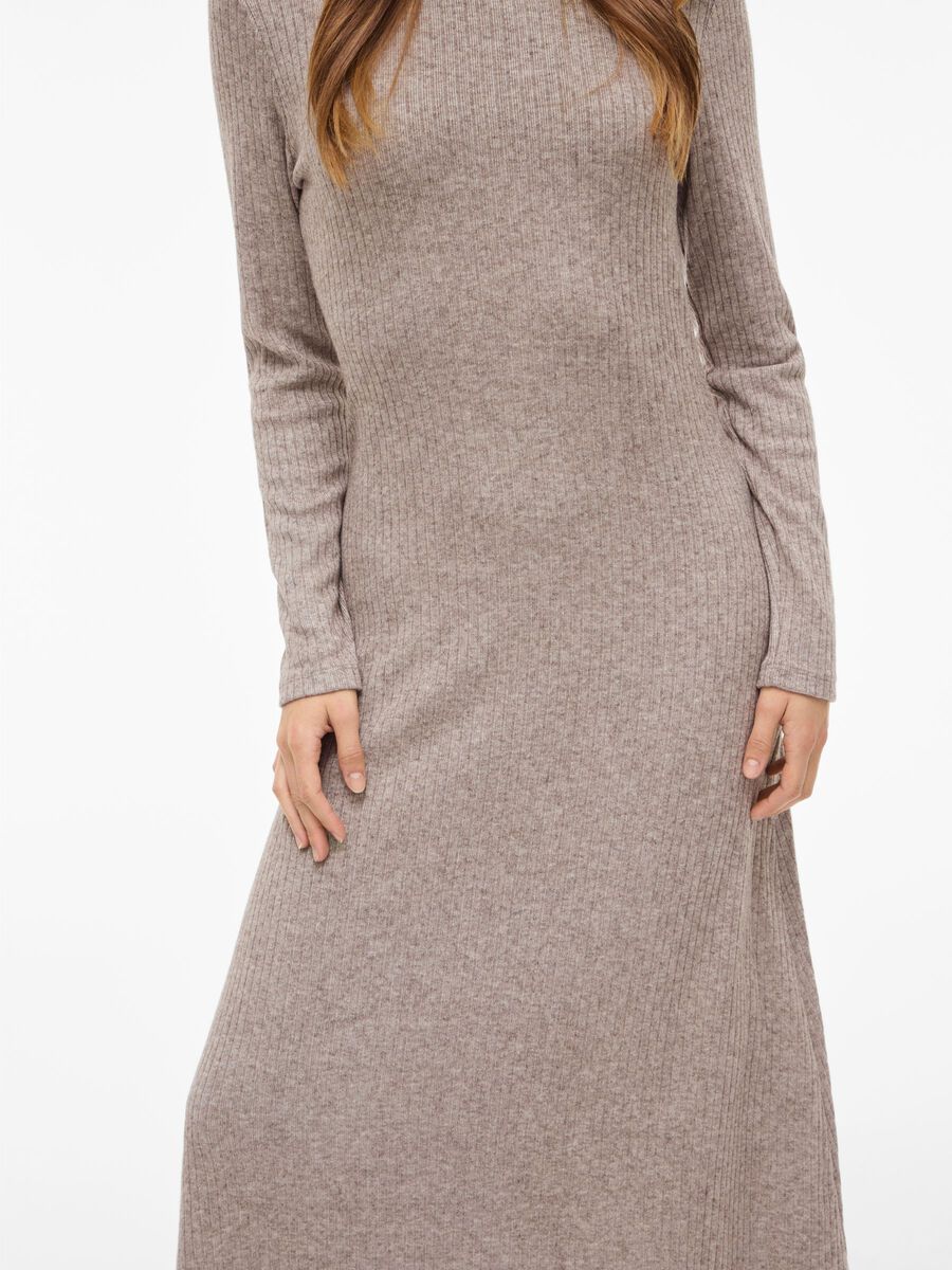 Demi Midi Dress (Coffee Bean)