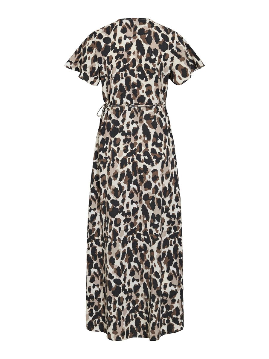 Viv Wrap Maxi Dress (Birch/Astrid)