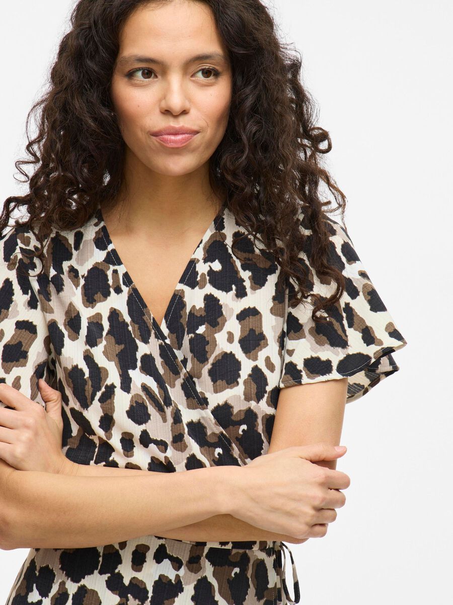 Viv Wrap Maxi Dress (Birch/Astrid)