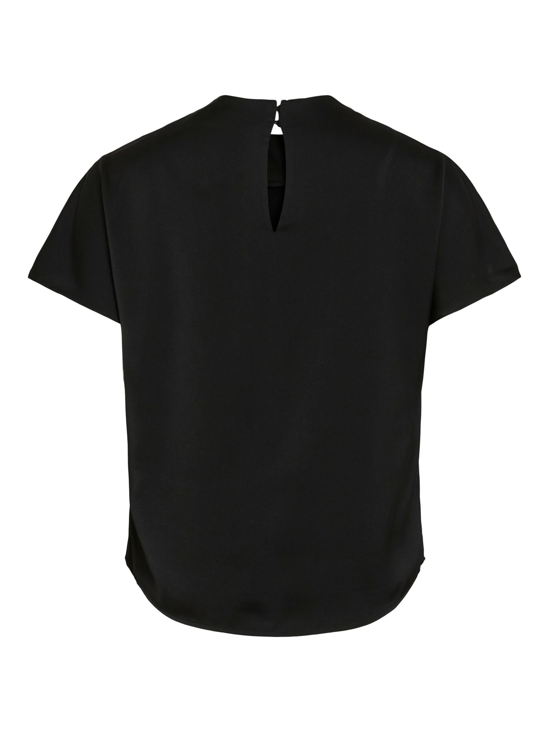 Mina Funnel Neck Top (Black Beauty)