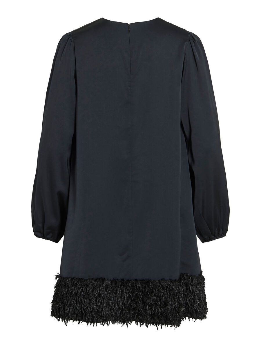 Veer Long Sleeve Mini Dress (Black Beauty)