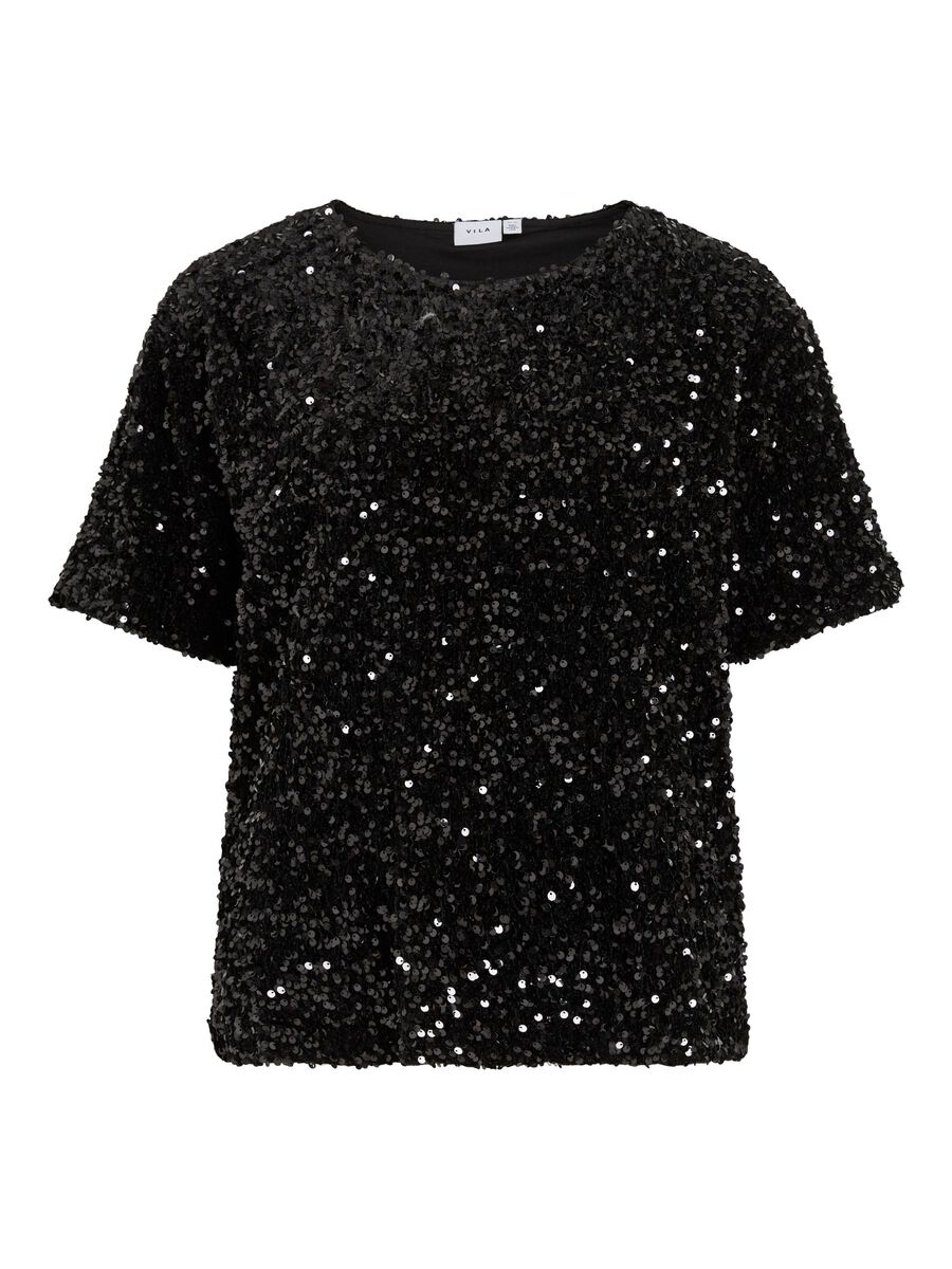 Fay Sequin Top (Black Beauty)
