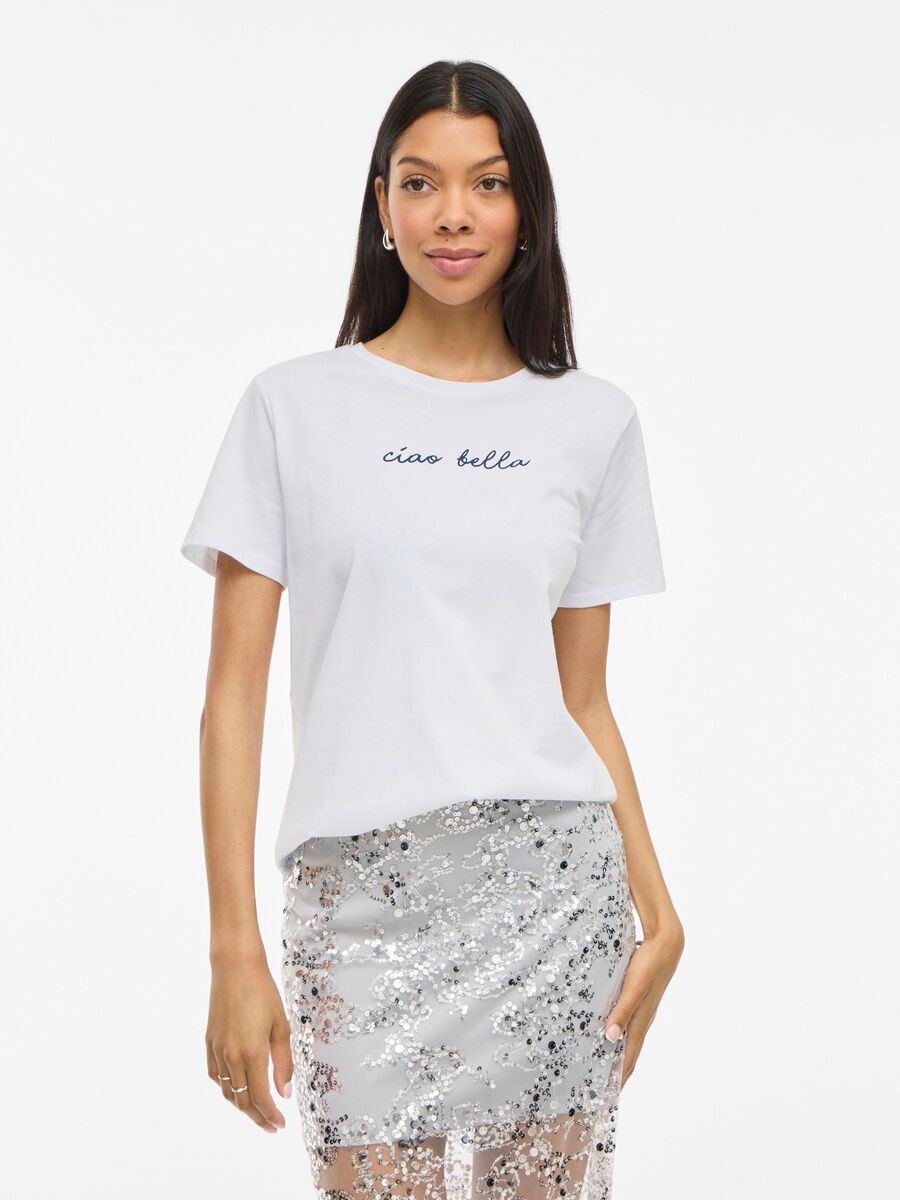 Avery T-Shirt (Navy/Optical snow)