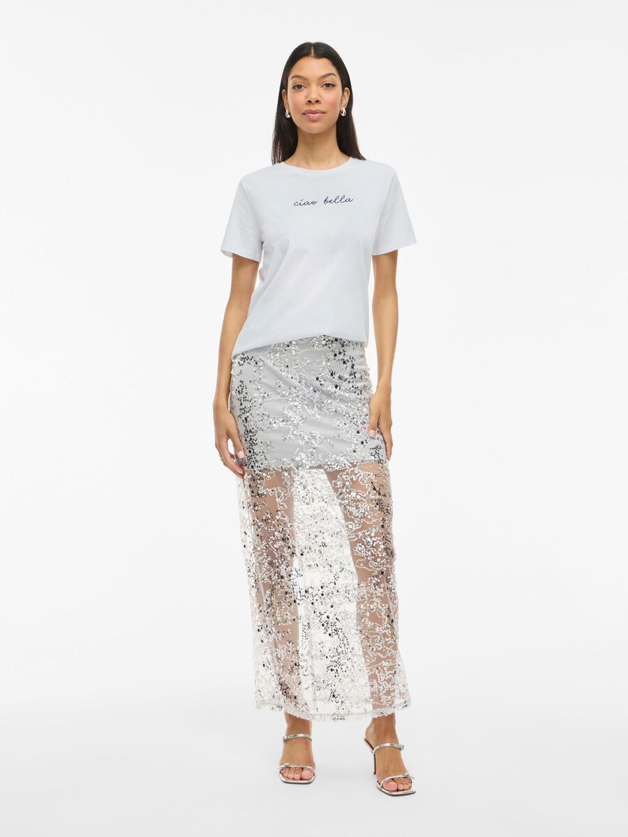 Avery T-Shirt (Navy/Optical snow)