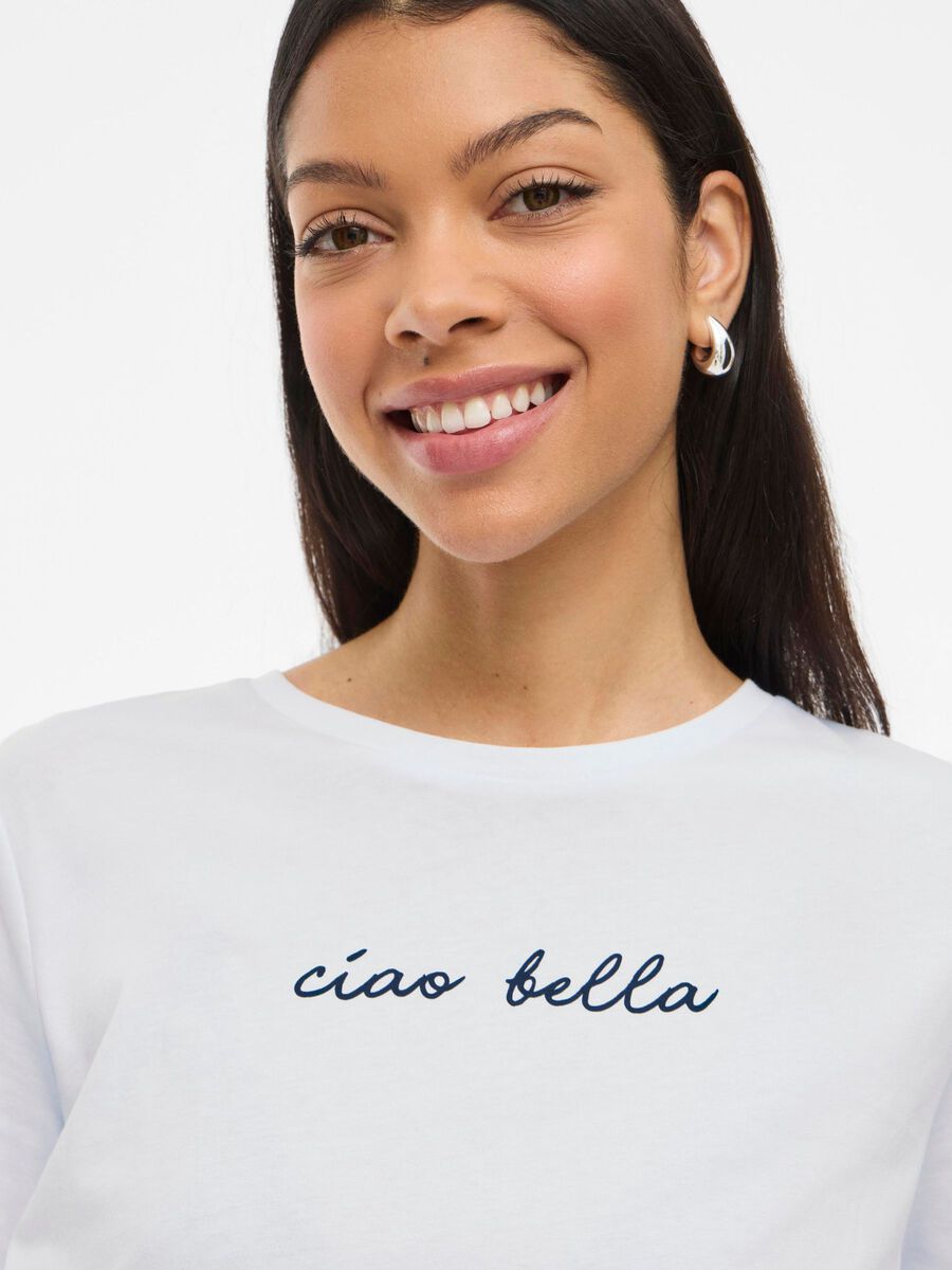 Avery T-Shirt (Navy/Optical snow)