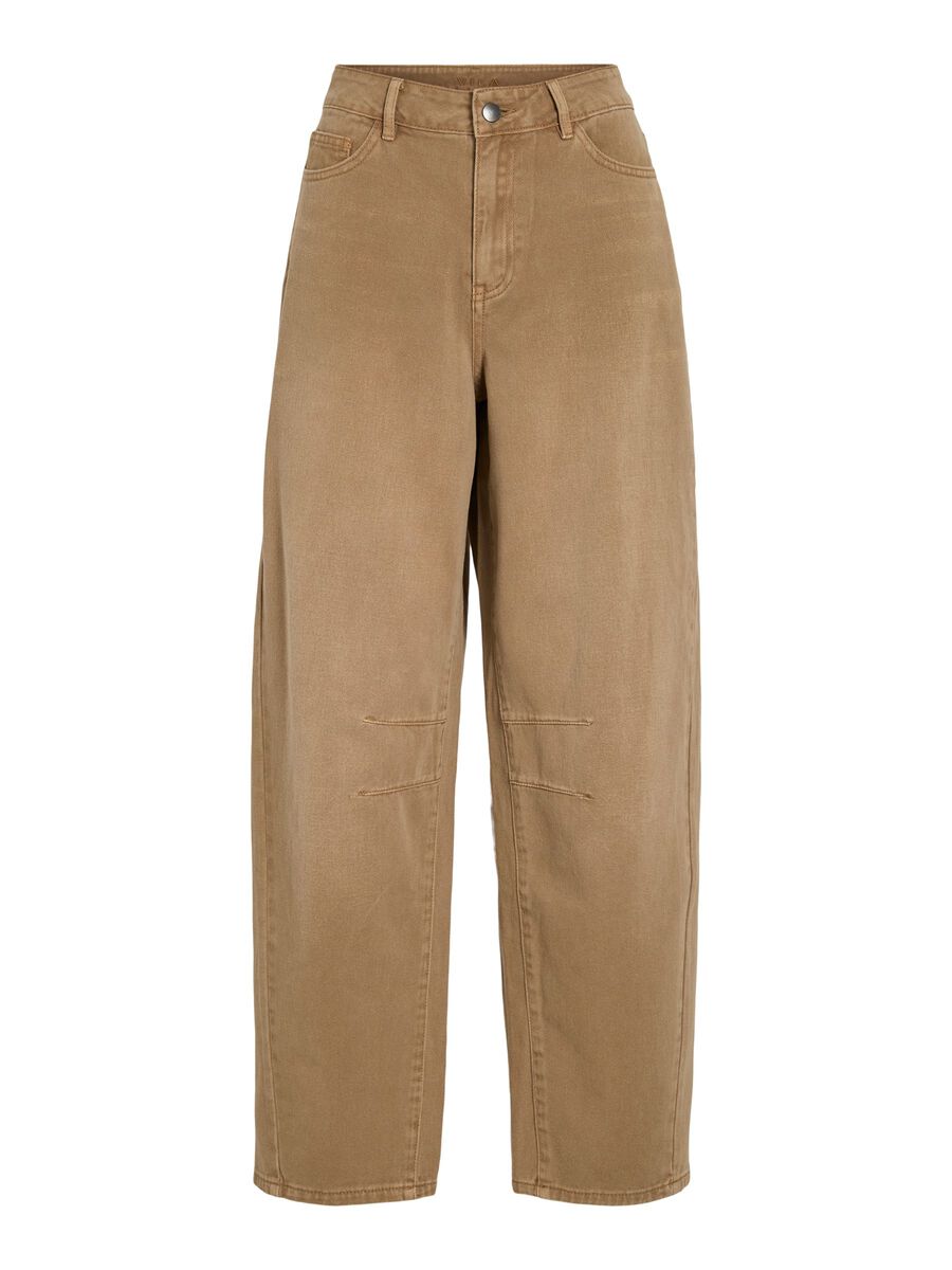 Raya Barrell Leg Jeans (Bistre/Washed)