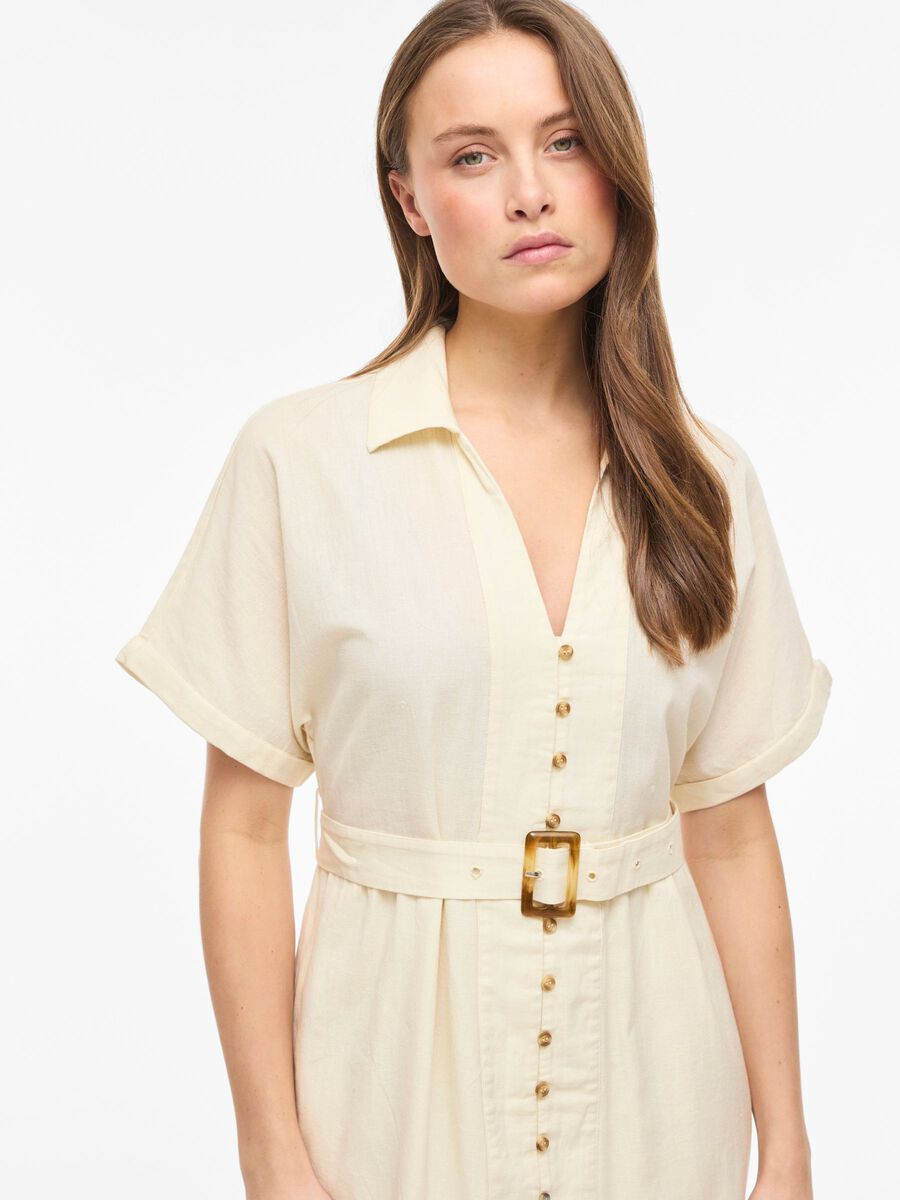 Eliza Shirt Dress (Birch)