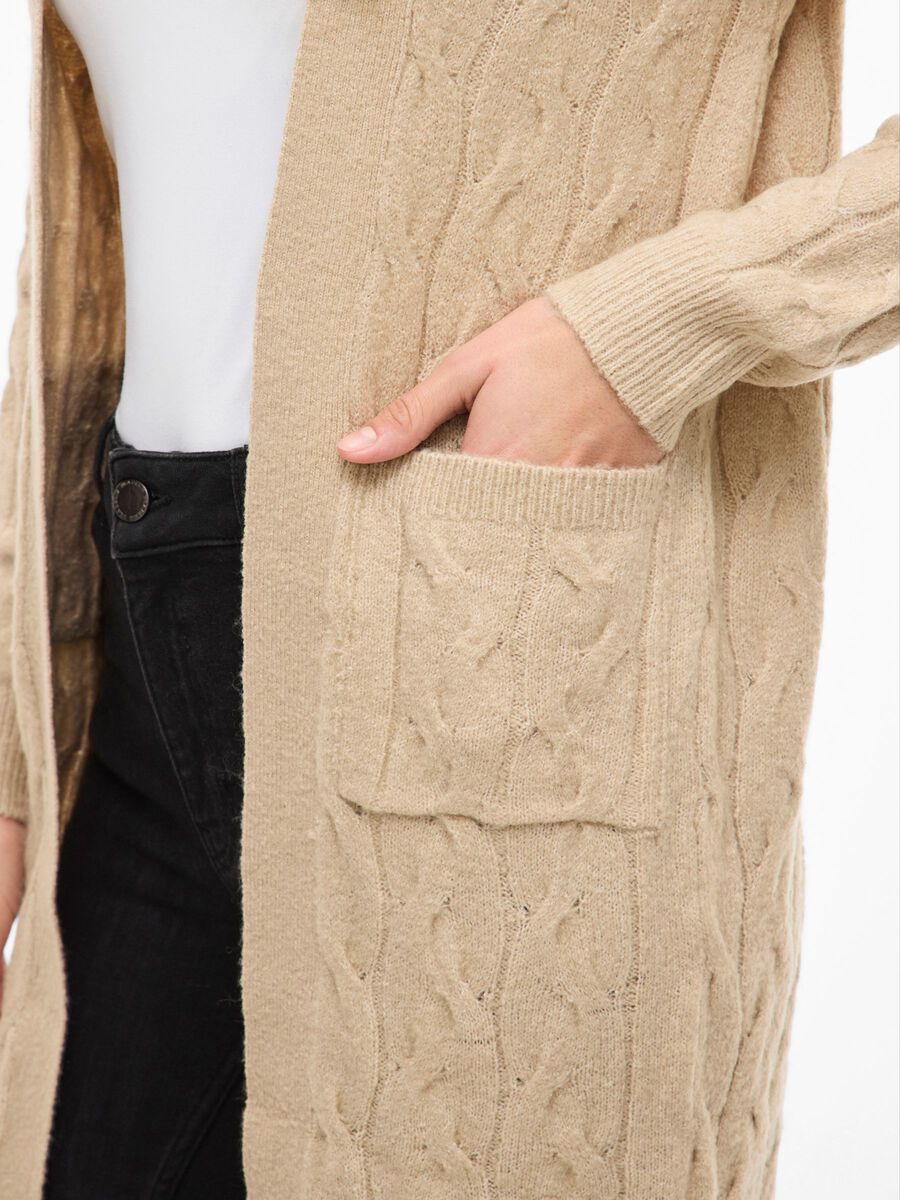 Pippa Knit Cardigan (Feather Grey)