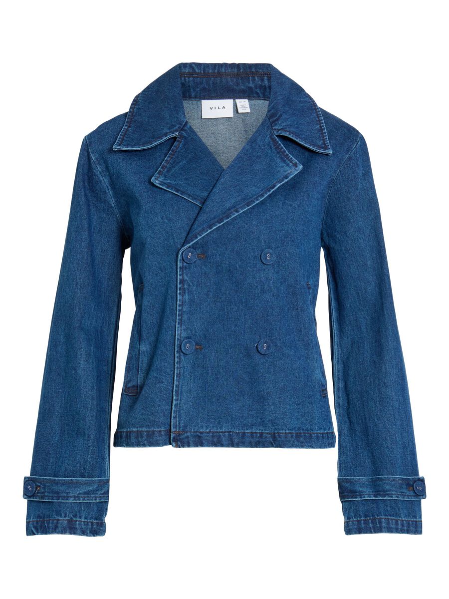 Anita Denim Jacket ( Dark Blue Denim)